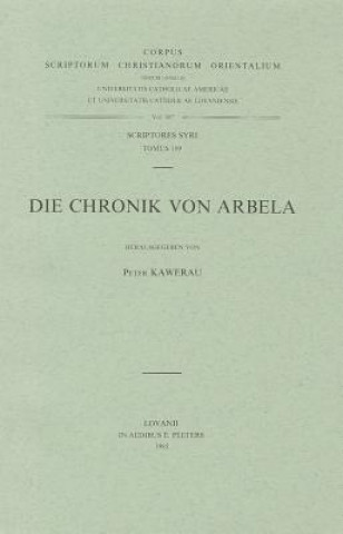 Kniha Die Chronik Von Arbela Peter Kawerau