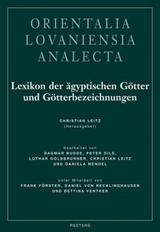 Carte Lexikon Der Agyptischen Gotter Und Gotterbezeichnungen: Band I Martinus Johannes Nicasie