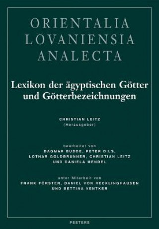 Knjiga Lexikon Der Agyptischen Gotter Und Gotterbezeichnungen: Band V Christian Leitz