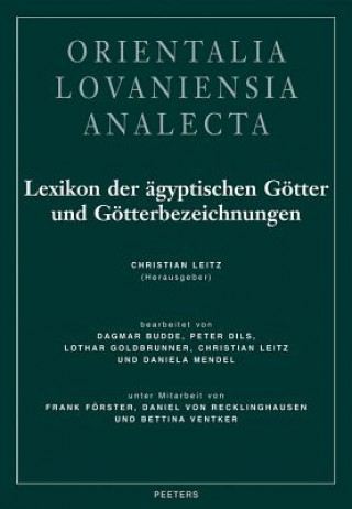 Knjiga Lexikon Der Agyptischen Gotter Und Gotterbezeichnungen: Band VII Christian Leitz