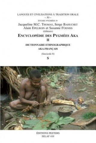 Carte Encyclopedie Des Pygmees Aka II. Dictionnaire Ethnographique Aka-Francais. Fasc. 6, S J. M. C. Thomas