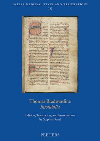 Carte Thomas Bradwardine: Insolubilia Stephen Read