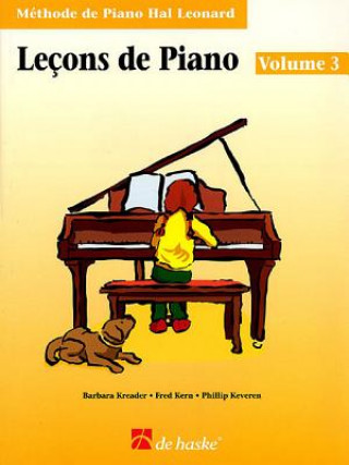 Könyv LEONS DE PIANO VOLUME 3 Barbara Kreader