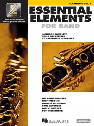 Carte ESSENTIAL ELEMENTS 1 POUR CLARINETTE SIB Hal Leonard Publishing Corporation