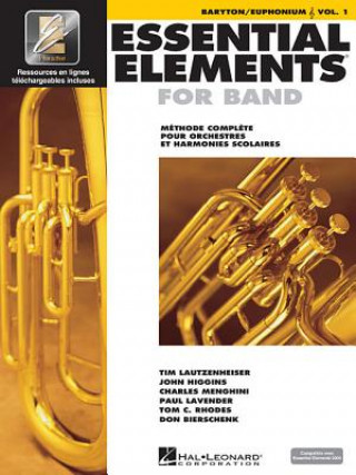 Könyv ESSENTIAL ELEMENTS 1 POUR BARITON SIB Hal Leonard Publishing Corporation