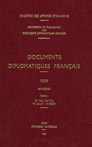 Książka Documents diplomatiques francais Ministere Des Affaires Etrangeres