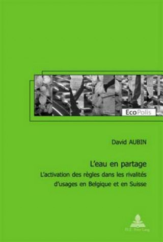 Kniha L'eau en partage David Aubin