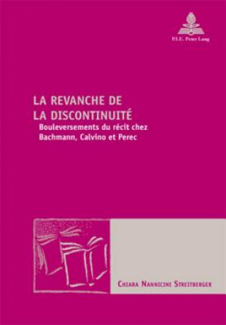 Книга Revanche de la Discontinuite Chiara Nannicini Streitberger