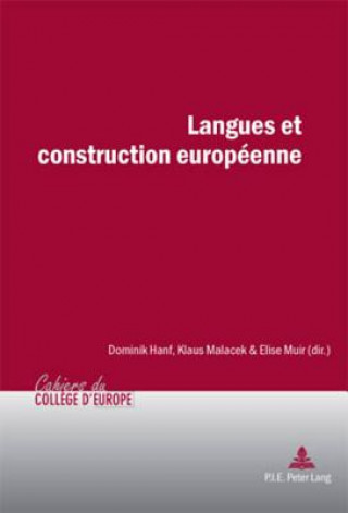 Книга Langues et construction europeenne Dominik Hanf