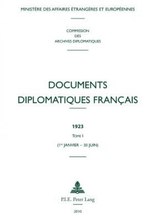 Książka Documents Diplomatiques Francais Ministere Des Affaires Etrangeres