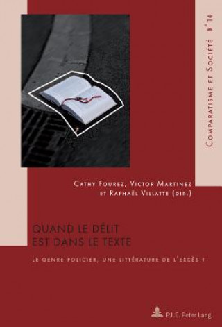 Kniha Quand Le Delit Est Dans Le Texte Cathy Fourez