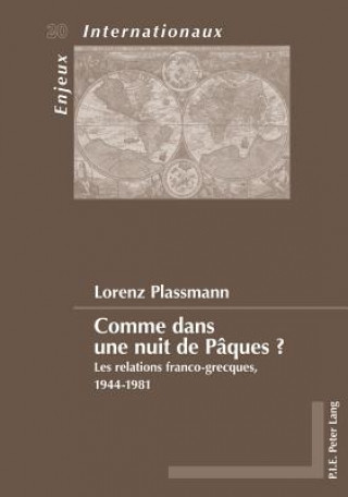 Knjiga Comme Dans Une Nuit de Paques ? Lorenz Plassmann