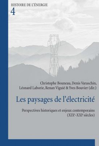 Book Les Paysages de l'Electricite Christophe Bouneau