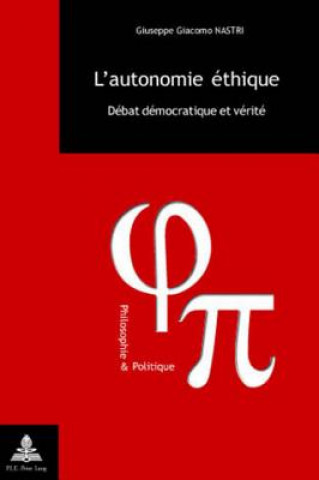 Książka L'Autonomie Ethique Giuseppe Giacomo Nastri