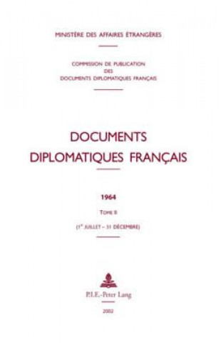 Buch Documents diplomatiques francais Ministère des Affaires étrangères