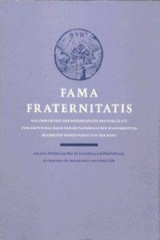 Könyv Fama Fraternitatis 