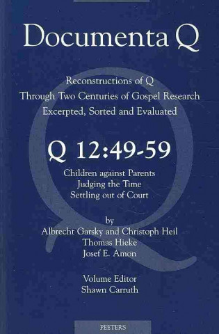 Kniha Q 12 49-59: Children Against Parents - Judging the Time - Settling Out of Court E. Peters