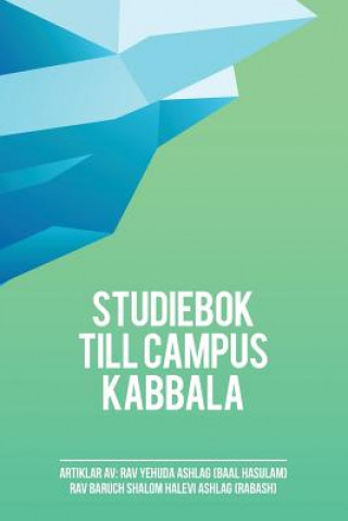 Carte Studiebok till campus kabbala Yehuda Ashlag