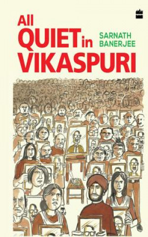 Kniha All Quiet in Vikaspuri Sarnath Banerjee