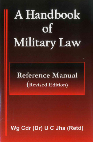 Buch Handbook of Military Law U. C. Jha