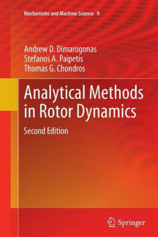 Книга Analytical Methods in Rotor Dynamics Andrew D. Dimarogonas