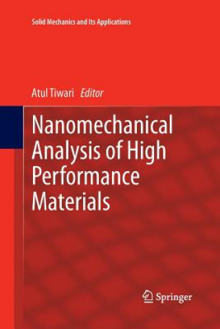 Książka Nanomechanical Analysis of High Performance Materials Atul Tiwari