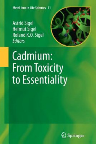 Kniha Cadmium: From Toxicity to Essentiality Astrid Sigel