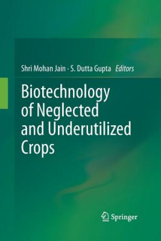 Carte Biotechnology of Neglected and Underutilized Crops Shri Mohan Jain