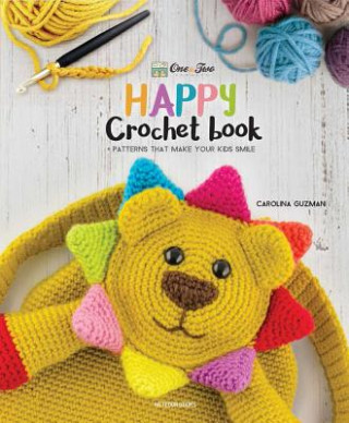 Könyv One and Two Company's Happy Crochet Book Carolina Guzman