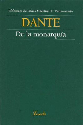 Βιβλίο DE LA MONARQUIA -DANTE- DANTE
