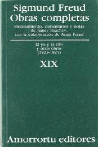 Kniha Obras completas Vol. XIX: El yo y el ello, y otras obras (1923-1925) 