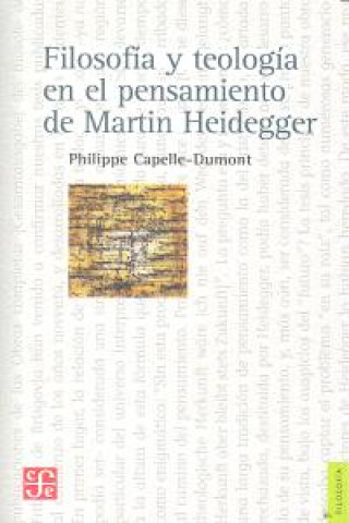 Kniha FILOSOFIA Y TEOLOGIA EN EL PENSAMIENTO DE MARTIN HEIDEGGER 