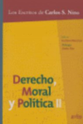 Kniha DERECHO MORAL Y POLITICA 2 