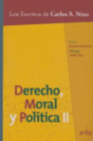 Knjiga DERECHO MORAL Y POLITICA 2 