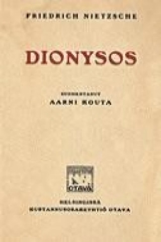 Kniha Dionysos Friedrich Nietzsche