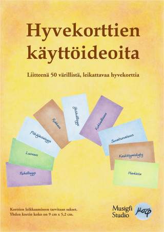 Book Hyvekorttien käyttöideoita Studio Musigfi