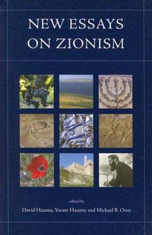 Kniha New Essays on Zionism David Hazony
