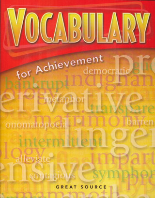 Knjiga Great Source Vocabulary for Achievement Margaret Ann Richek