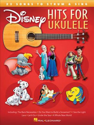 Knjiga Disney Hits for Ukulele Hal Leonard Publishing Corporation