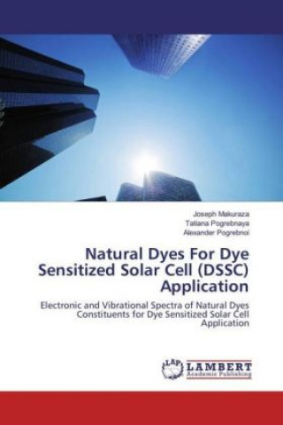 Könyv Natural Dyes For Dye Sensitized Solar Cell (DSSC) Application Joseph Makuraza