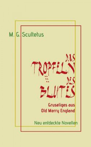 Kniha Troepfeln des Blutes M. G. Scultetus