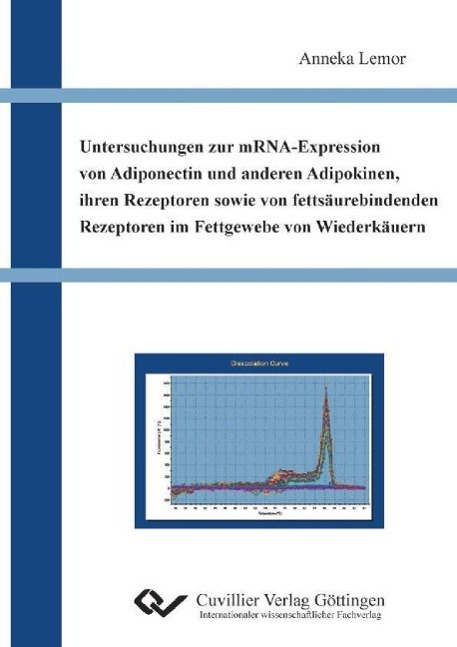 Książka Untersuchungen zur mRNA-Expression von Adiponectin und anderen Adipokinen, ihren Rezeptoren sowie von fettsäurebindenden Rezeptoren im Fettgewebe von Anneka Lemor