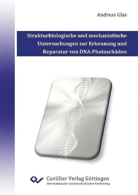 Könyv Strukturbiologische und mechanistische Untersuchungen zur Erkennung und Reparatur von DNA-Photoschäden Andrea Glas
