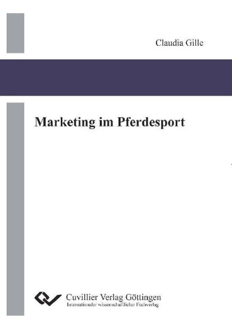 Buch Marketing im Pferdesport Claudia Gille