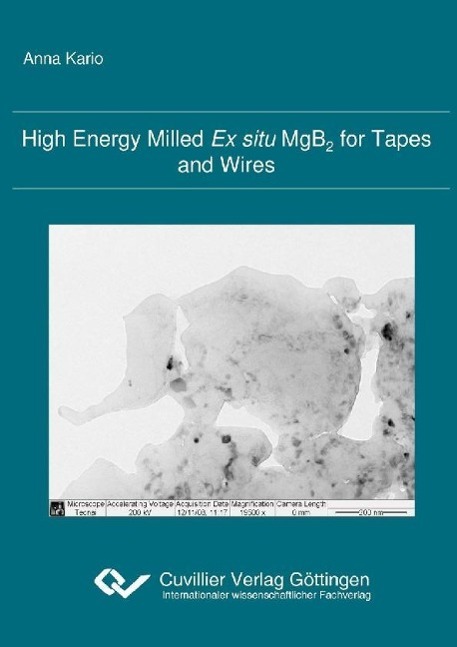 Carte High Energy Milled Ex situ MgB2 for Tapes and Wires Anna Kario