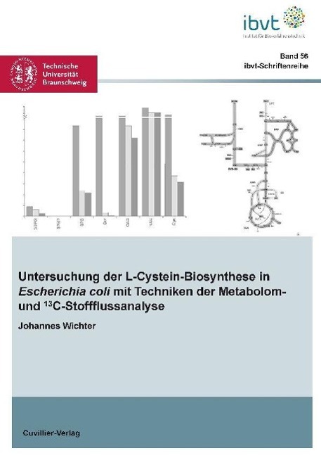 Kniha Untersuchung der L-Cystein-Biosynthese in Escherichia coli mit Techniken der Metabolom- und 13C-Stoffflussanalyse Johannes Wichter