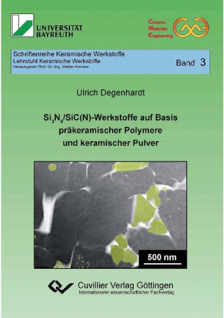 Knjiga Si3N4/SiC(N)-Werkstoffe auf Basis präkeramischer Polymere und keramischer Pulver Ulrich Degenhardt