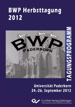 Livre BWP Herbsttagung 2012. Universität Paderborn, 24. ? 26. September 2012 Esther Winther