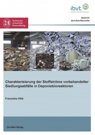 Kniha Charakterisierung von Stoffströmen vorbehandelter Siedlungsabfälle in Deponiebioreaktoren Franziska Wilk