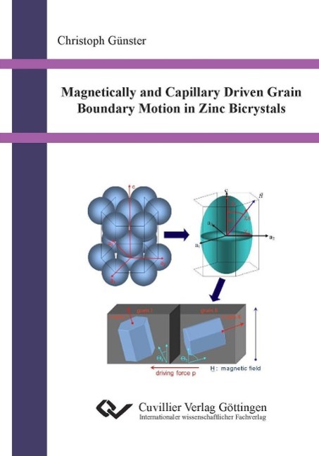 Книга Magnetically and Capillary Driven Grain Boundary Motion in Zinc Bicrystals Christoph Günster